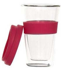 Pink Travel Mug - rubber lip (250ml)