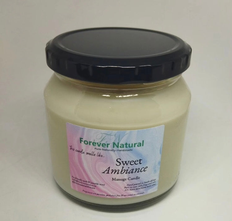 Forever Natural - Fragranced Massage Candles - 200ml