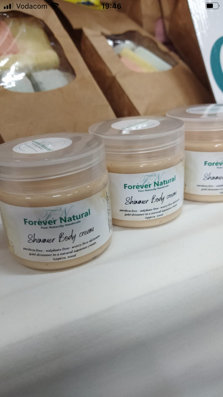 Forever Natural - Shimmer Body Cream - 50ml