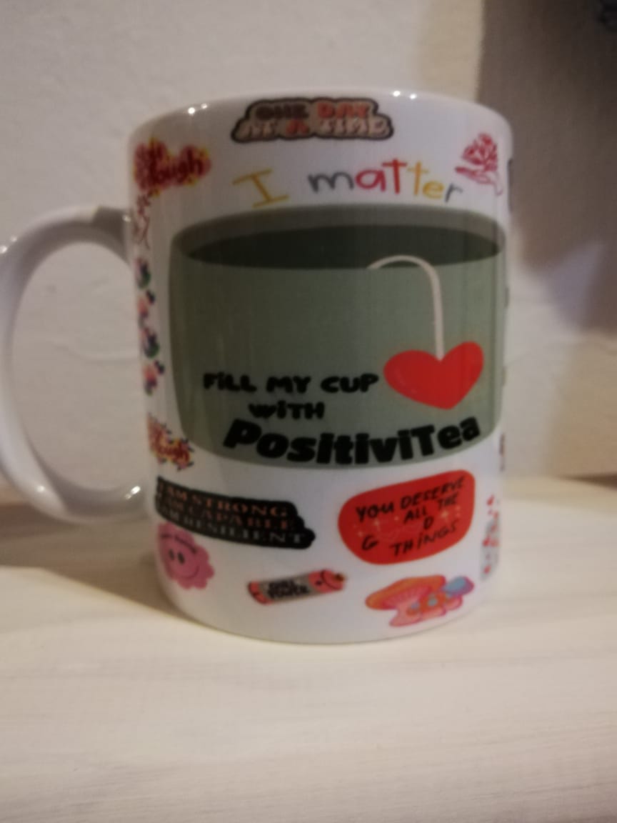 Stickerbility PositiviTea Mug