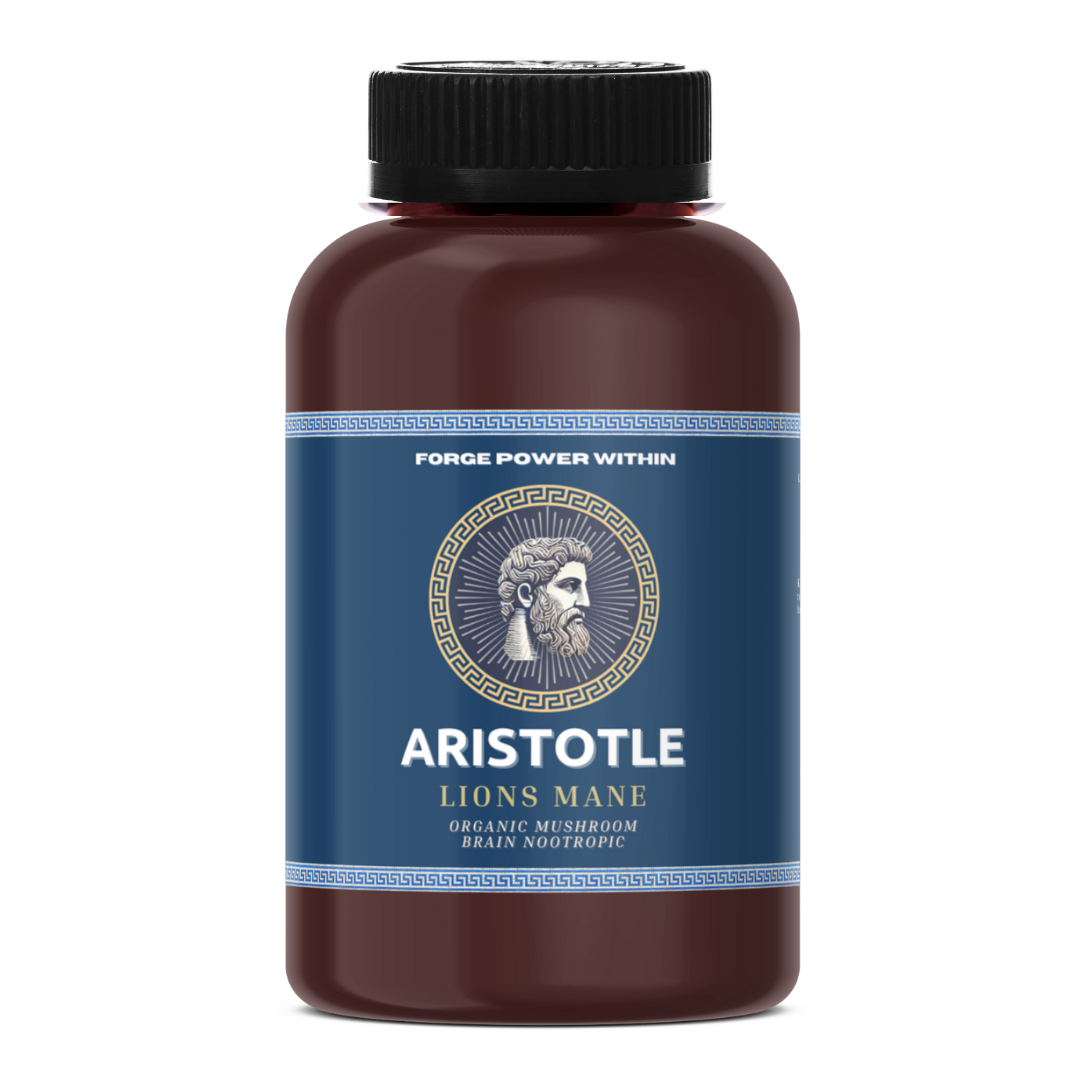 Aristotle's Lion's Mane - Brotein - Mushroom Nootropic - 30/60 Capsules