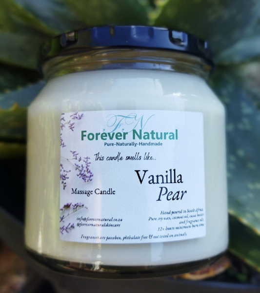 Forever Natural - Fragranced Massage Candles - 200ml