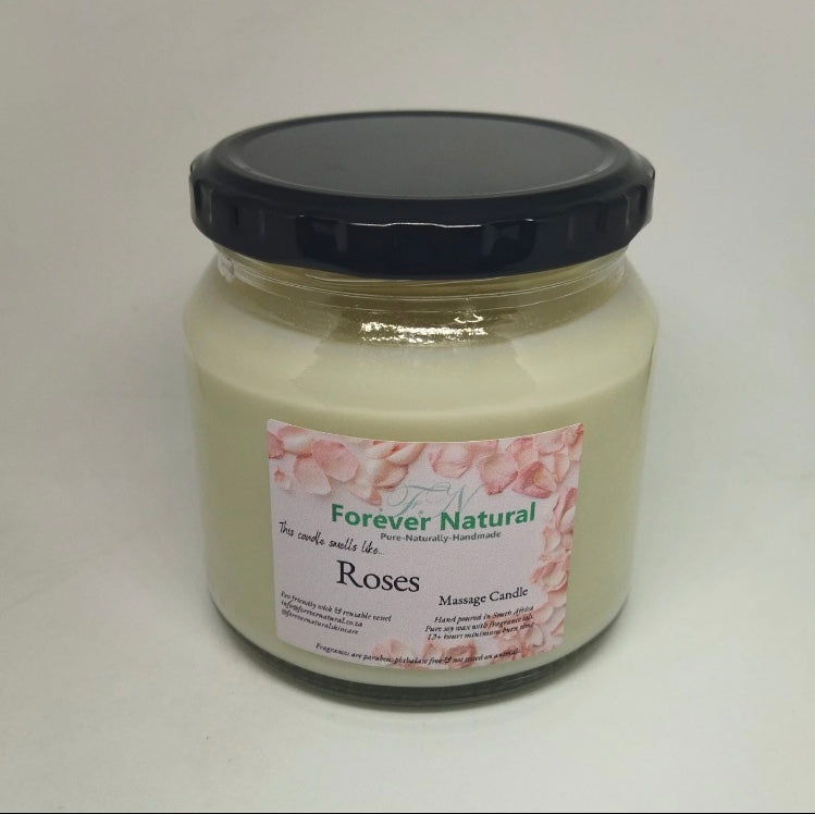 Forever Natural - Fragranced Massage Candles - 200ml