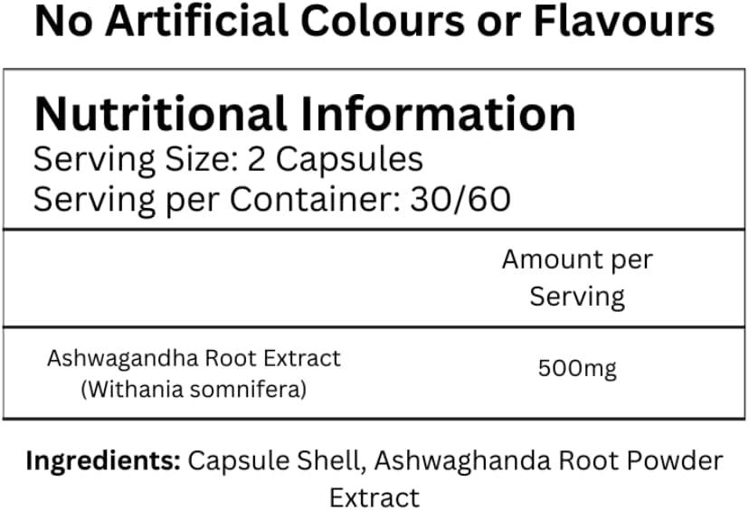 Pure Ashwaghanda Powder - Capsules – Adaptogen