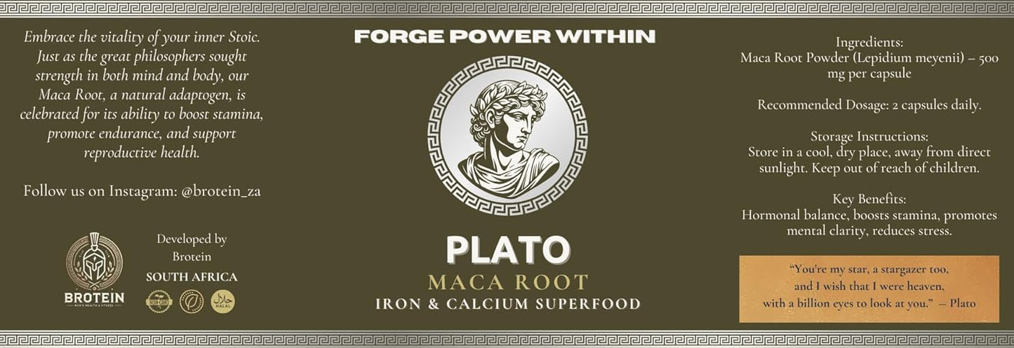 Pure Maca Root Powder - Capsules – Natural Brain Nootropic