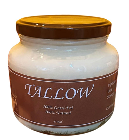 Organic Grass-fed Beef Tallow - 450ml