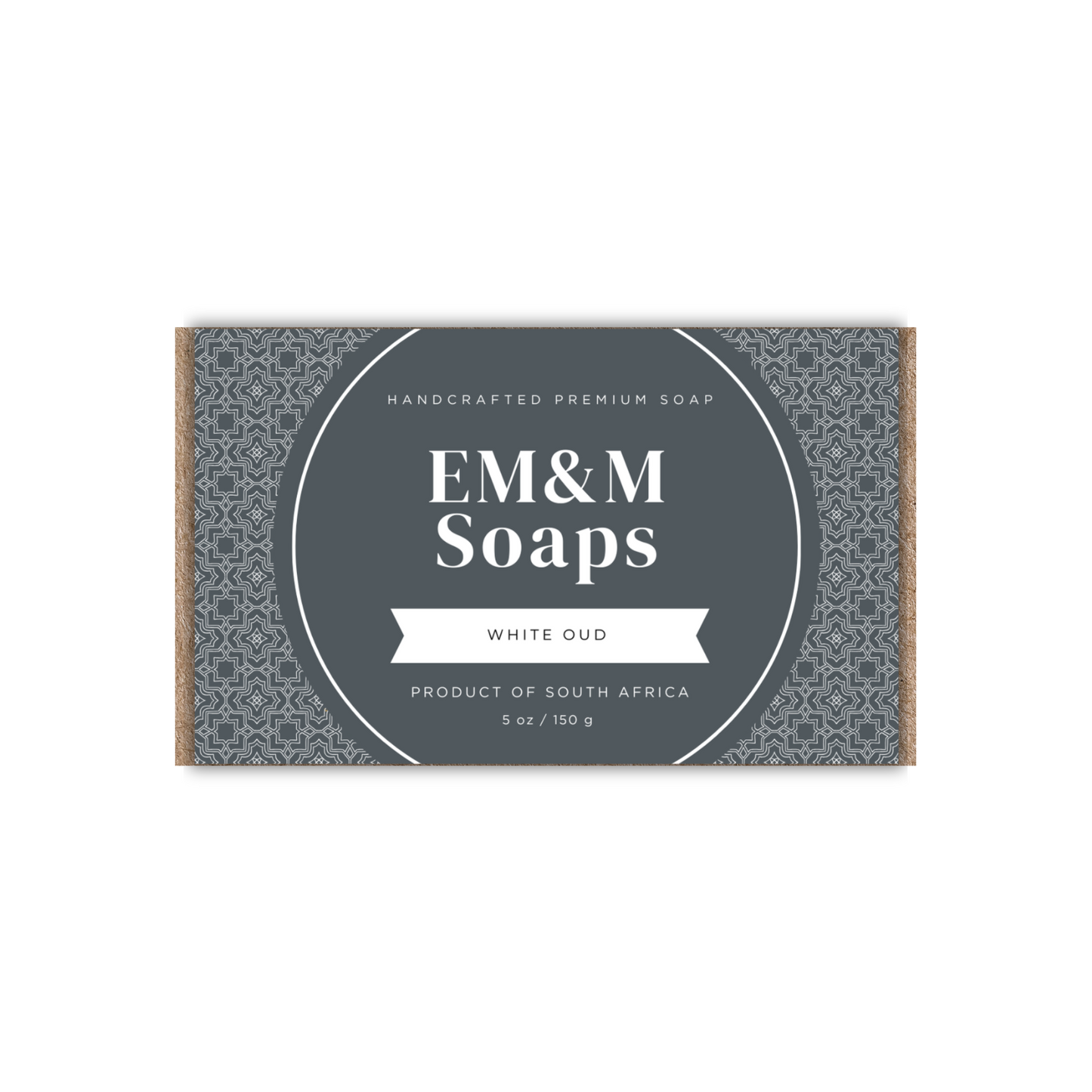 EM&M Soaps - Arabian White Oud Soap - 150g