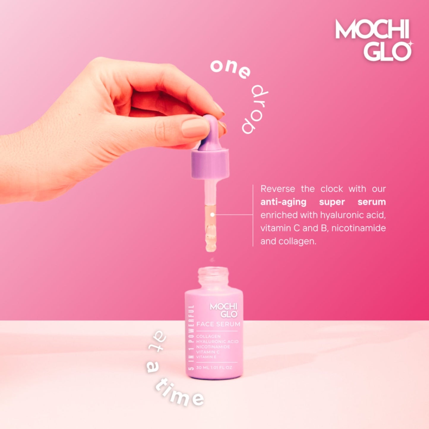 Mochi Glo - Beauty - 5-in-1 Face Serum - 30 ML