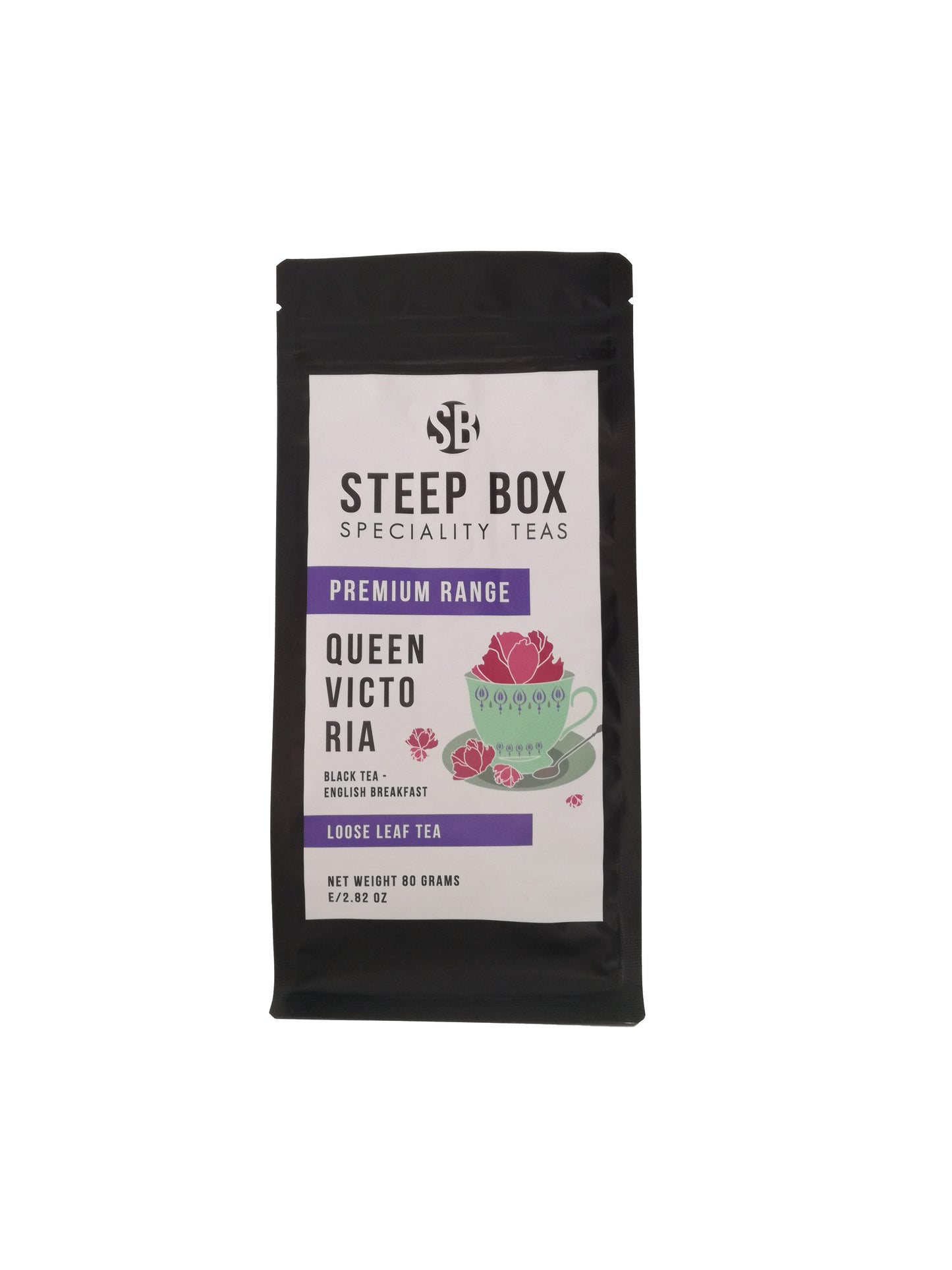 Steep Box Queen Victoria - Black Tea English Breakfast