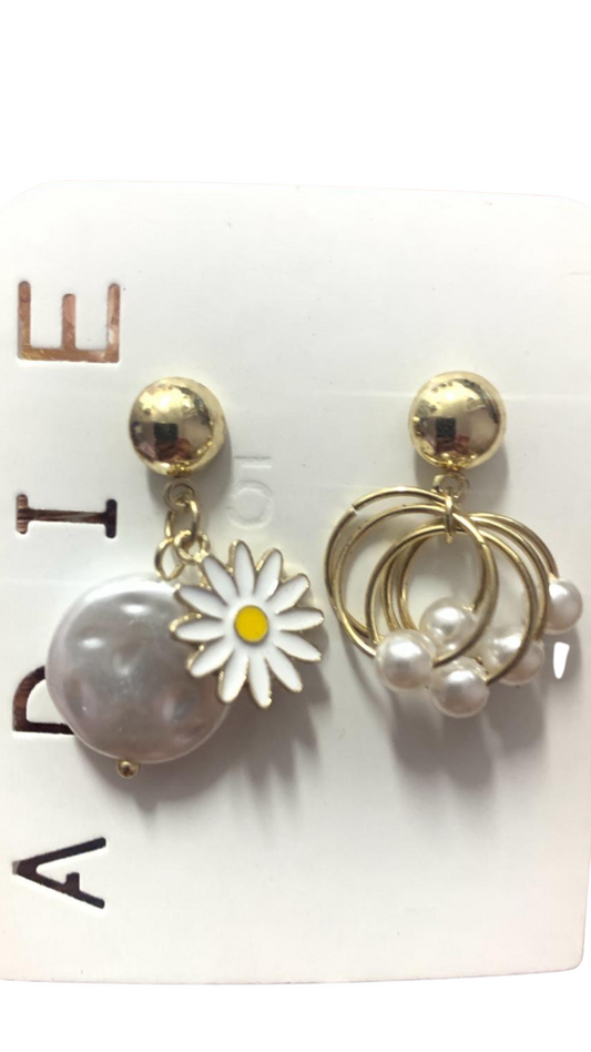 Handcrafted Daisy Earings