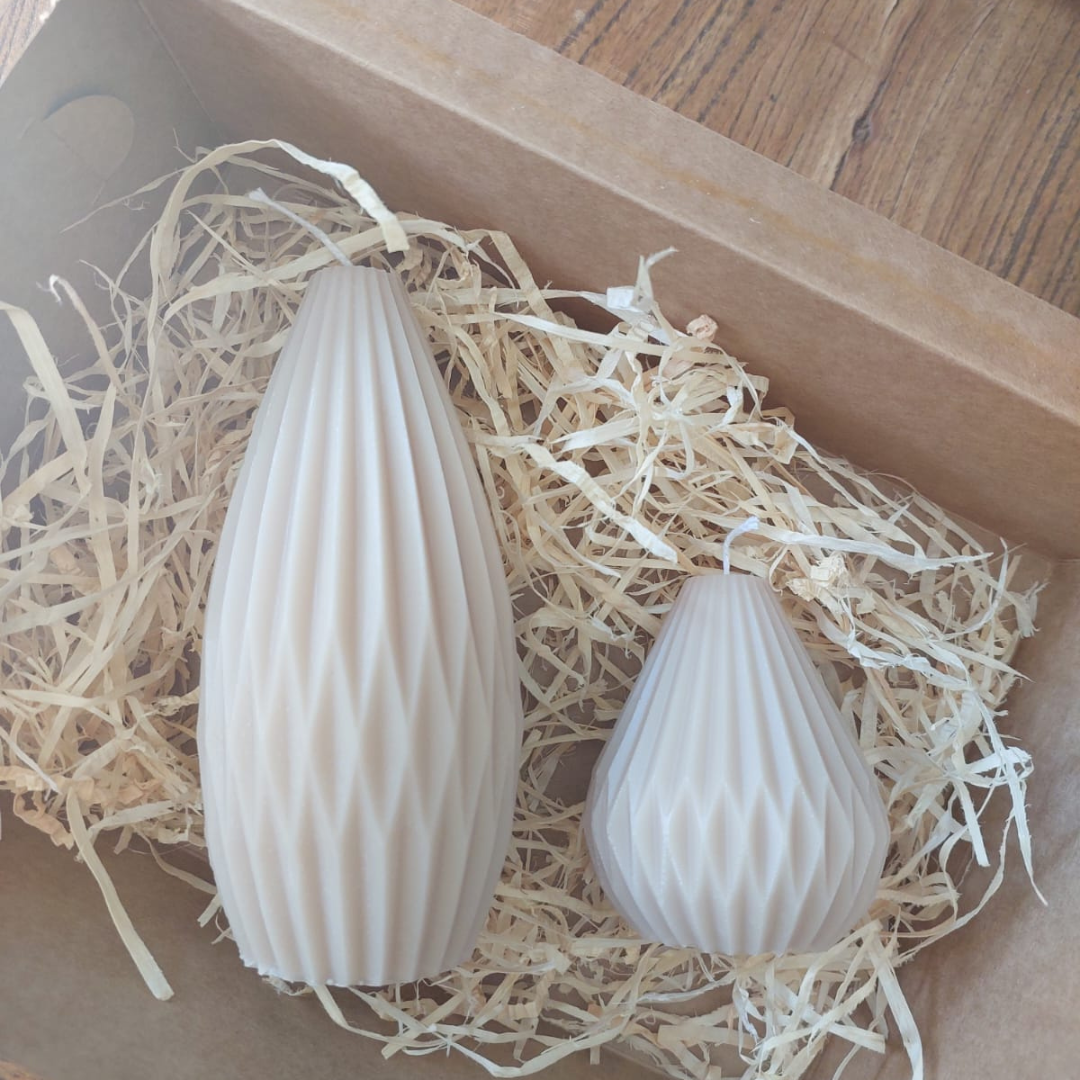 Pear Lantern Candle Set