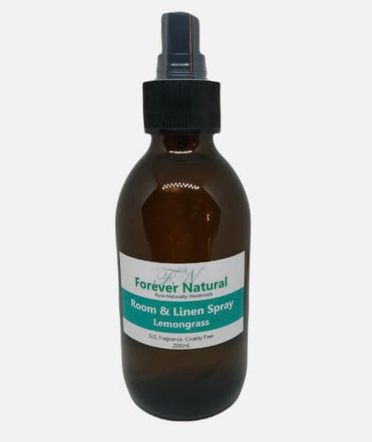 Forever Natural - Room and Linen Spray - Lemongrass - 200 ml